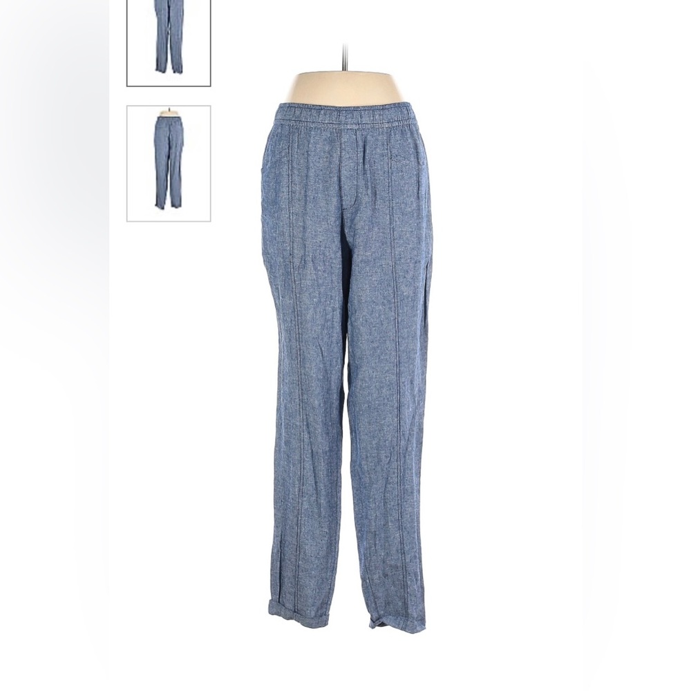 Old Navy Tall Blue, boho, straight leg cut, high rise waist pants